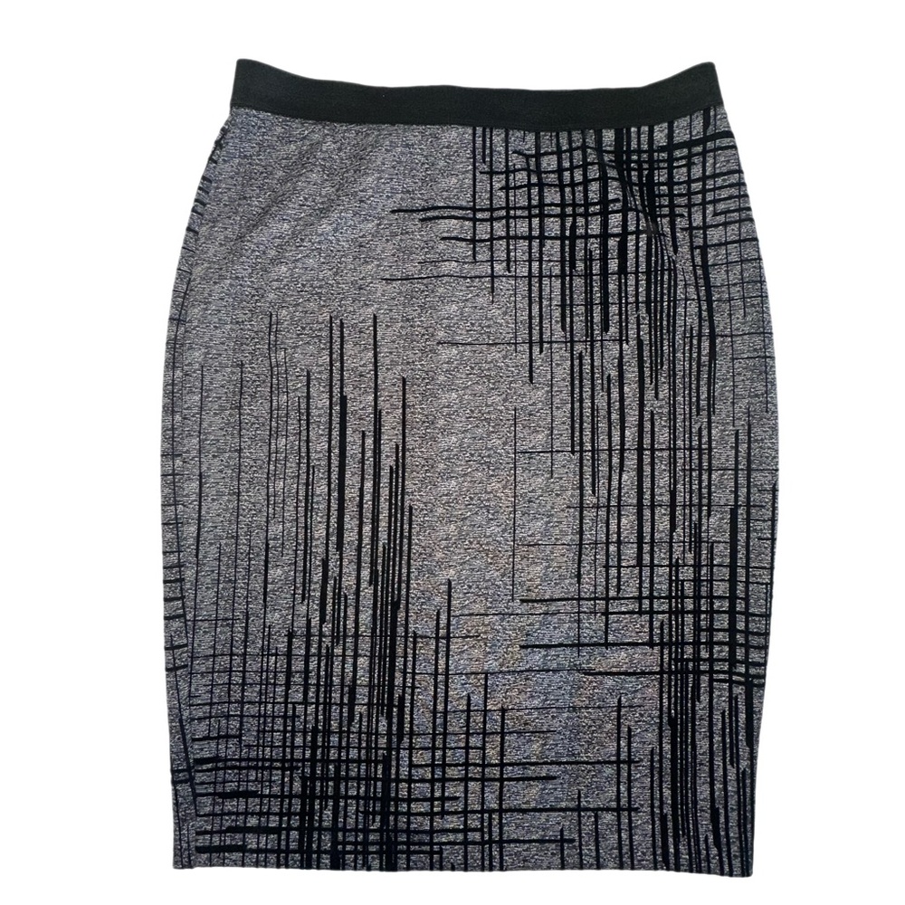 Alfani Zip-Back Scuba Stretch Pencil Skirt – Size L